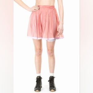 B8. NWT ADIDAS ORIGINALS X OPENING CEREMONY SHEER FLARED SKIRT